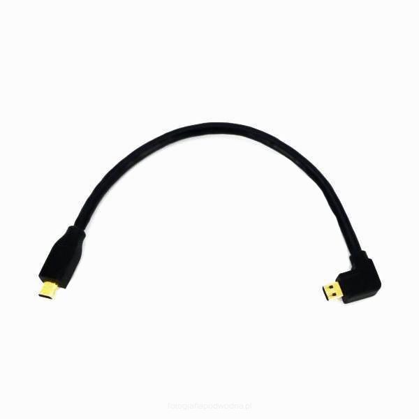 Nauticam HDMI (D-D) kabel 200mm do NA-XT2/XH1/A6400 25076