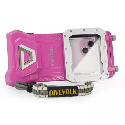 DIVEVOLK SeaTouch 4 Max PLUS Obudowa podwodna do smartfona Dreamy Pink